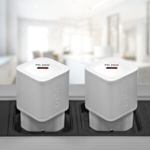 SBS TETRGAN1C20W 20W GaN Wall Charger with Power Delivery - baltos spalvos - Image 3