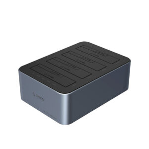 Orico 6646C3-C 4-Drive Docking Station with Offline Clone Function 2.5"/3.5" SATA HDD/SSD - pilkos spalvos