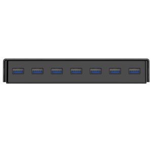 Hub Orico H7928-U3-V1 7x USB-A 3.0 - juodos spalvos - Image 2