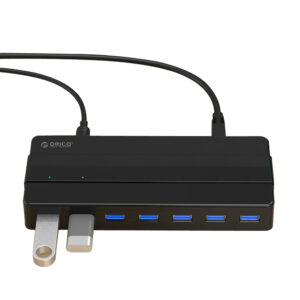 Hub Orico H7928-U3-V1 7x USB-A 3.0 - juodos spalvos - Image 5