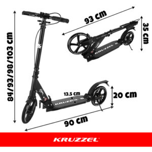 Kruzzel Hyperion B 26142 paspirtukas - Image 4