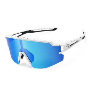 Rockbros Kids Cycling Glasses, Polarized, UV Protection, Children's - baltos spalvos - Image 2