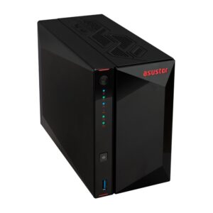 Asustor AS5402T NAS ir duomenų saugojimo serveris „Intel® Celeron®“ N5105 4 GB DDR4 0 TB ADM Juoda - Image 3