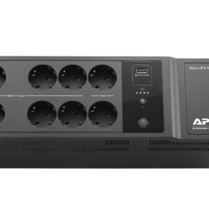 APC Back-UPS 650VA 230V 1 USB charging port - (Offline-) USV nepertraukiamo maitinimo resursai (UPS) Budėjimo režimas (neprisijungus) 0,65 kVA 400 W 8 AC išvestis(ys / čių) - Image 2