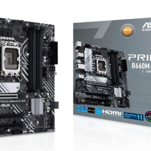 ASUS PRIME B660M-A D4-CSM Intel B660 LGA 1700 „micro ATX“ - Image 1