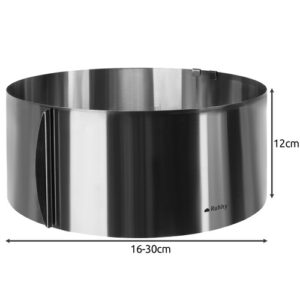 Torto forma/konditerijos kraštas 12 cm Ruhhy - Image 3