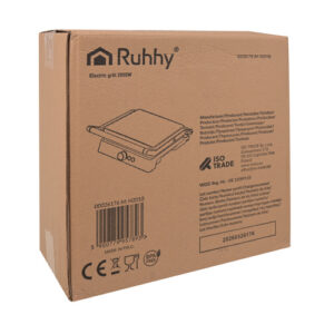 Ruhhy 26176 2000 W elektrinis grilis / skrudintuvas - Image 3