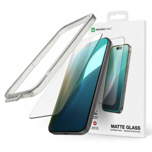 AmazingThing Titan Matte Glass apsauginis stiklas for Apple iPhone 16