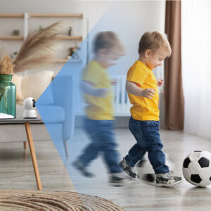 Baseus Security P1 Lite 2K Indoor Camera (EU Version) – baltos spalvos - Image 9
