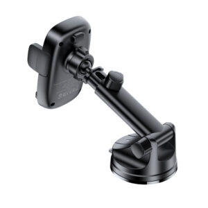Acefast D49 Car Mount with Wireless Charger for Dashboard - juodos spalvos - Image 2