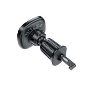 Acefast D46 Magnetic Air Vent Mount with Wireless Charger - juodos spalvos - Image 2