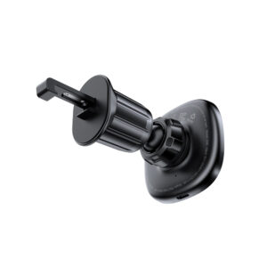 Acefast D46 Magnetic Air Vent Mount with Wireless Charger - juodos spalvos - Image 4