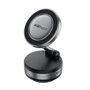Acefast E30 Magnetic Dashboard/Windshield Suction Cup Holder - juodos spalvos