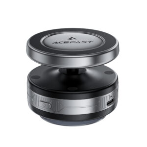 Acefast E29 Magnetic Holder with Wireless Charger with Suction Cup for Dashboard/Windshield - juodos spalvos - Image 2
