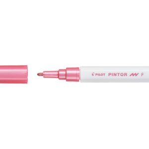 Dekoratyvinis žymeklis Pilot Pintor, 1mm, metalikos rožinės spalvos