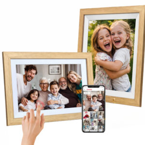 Wozinsky WRC-32 10.1" Digital Photo Frame with Frameo 32GB App - Light rudos spalvos