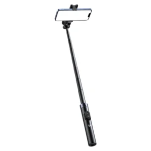 Wozinsky Selfie stick WC1Y30S telescopic tripod 1.3m with phone holder - juodos spalvos - Image 2
