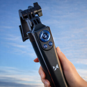 Selfie stick Wozinsky WC1Y70S telescopic tripod 1.7m with phone holder - juodos spalvos - Image 7