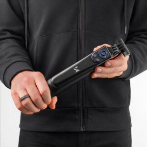 Selfie stick Wozinsky WC1Y70S telescopic tripod 1.7m with phone holder - juodos spalvos - Image 6