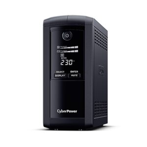 CyberPower VP1000EILCD nepertraukiamo maitinimo resursai (UPS) „Line-Interactive“ 1 kVA 550 W 6 AC išvestis(ys / čių)