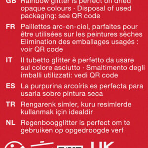 Blizgus gelis Faber-Castell 12ml, 2vnt vaivorykštės spalvų - Image 3