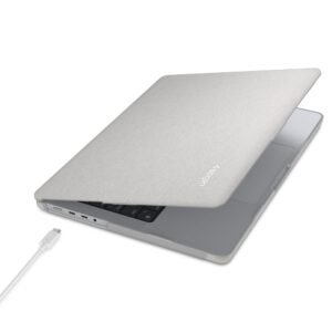 Spigen URBAN FIT MACBOOK PRO 16 M1-M5 / M5 PRO / M5 PRO MAX 2021-2026 DĖKLAS HEATHER GREY - Image 2