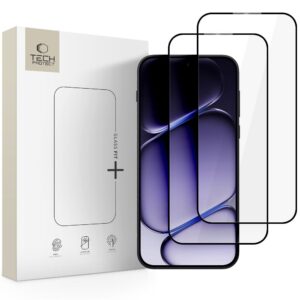 GRŪDINTAS STIKLAS Tech-Protect GLASS FIT+ 2-PACK ONEPLUS NORD 6 BLACK