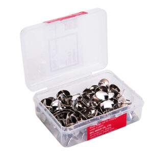 Smeigtukai DELI 10mm 100vnt/pak, metaliniai - Image 3