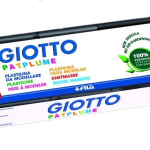 Plastilinas Fila Giotto Patplume, 350g, juodos spalvos
