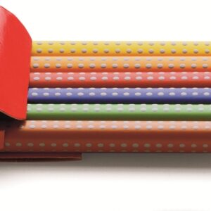 Spalvoti pieštukai Faber-Castell Grip, 6 spalvos - Image 2