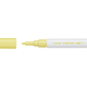 Dekoratyvinis žymeklis Pilot Pintor, 1mm, pastelinės geltonos spalvos