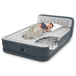 Double Air Mattress Bed 236x152 cm with Pump DELUXE INTEX 64448ND - Image 2