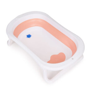 Baby Bathtub Travel Foldable with Drain ECOTOYS - Image 2