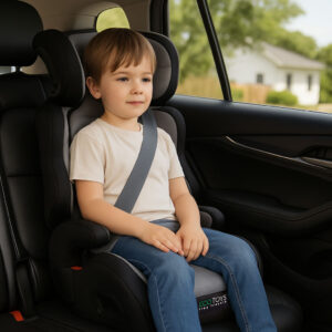 Car Seat for Children 2-in-1 Booster i-SIZE Height 100-150 cm Cup Holder ECOTOYS - Image 2