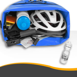 Rockbros 30140022004 Waterproof Bicycle Bag 25-32L - Blue - Image 7
