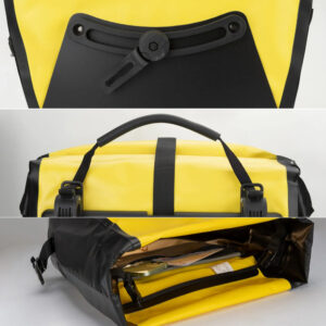 Rockbros 30140022005 Waterproof Bicycle Pannier 25-32L - Yellow - Image 6