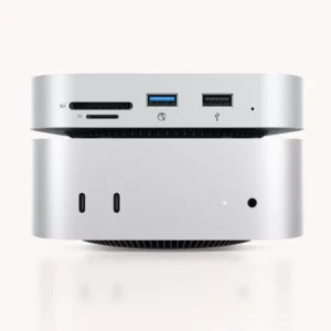 Orico MiniLink 9-in-1 Docking Station - sidabro spalvos - Image 3