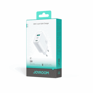 Joyroom JR-TG6 GaN 30W Wall Charger - baltos spalvos - Image 7