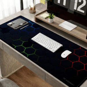Wozinsky WPD-B800 Gaming Desk Pad 800x300mm Waterproof with Pattern - juodos spalvos - Image 5