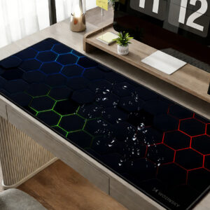 Wozinsky WPD-B800 Gaming Desk Pad 800x300mm Waterproof with Pattern - juodos spalvos - Image 6