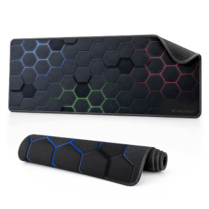 Wozinsky WPD-B800 Gaming Desk Pad 800x300mm Waterproof with Pattern - juodos spalvos - Image 2