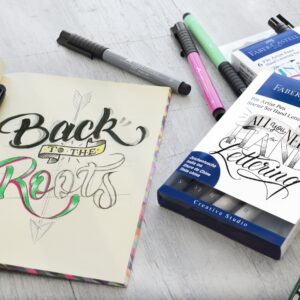 Rašikliai Faber-Castell PITT artist pen, Metallic 4 spalvos