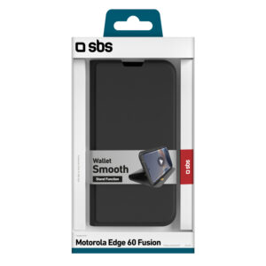 SBS Wallet Smooth dėklas skirtas Motorola Edge 60 Fusion with flap - juodos spalvos - Image 2