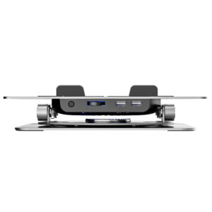 Wozinsky WDCX-X16-AS CoolBase RGB 360° cooling stand for laptop and tablet - silver - Image 3