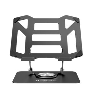 Wozinsky WDCX-X19-AB HardStand 360° Rotation Laptop and Tablet Stand - juodos spalvos - Image 4