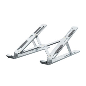 Wozinsky WDCX-X8S Foldable Adjustable Laptop Stand - sidabro spalvos
