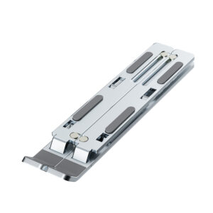 Wozinsky WDCX-X8S Foldable Adjustable Laptop Stand - sidabro spalvos - Image 2