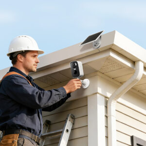Dreame Navo Care SE 1 Outcam outdoor camera with solar panel - baltos spalvos - Image 7