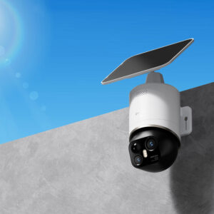 Kamera zewnętrzna Dreame Navo Elite 1 Outcam 360° z panelem solarnym - baltos spalvos - Image 3