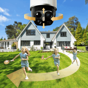 Kamera zewnętrzna Dreame Navo Elite 1 Outcam 360° z panelem solarnym - baltos spalvos - Image 8